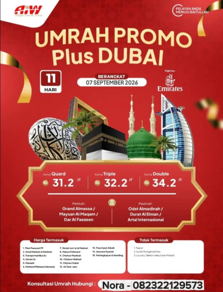 harga travel umroh alhijaz